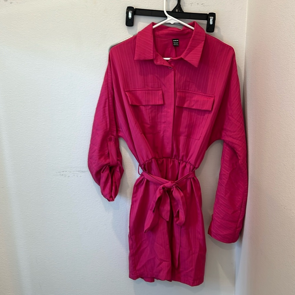 Pink long sleeve Romper